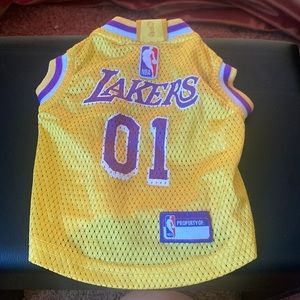 Lakers XS Pet Jersey